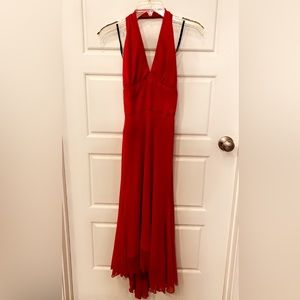 Red dance dress